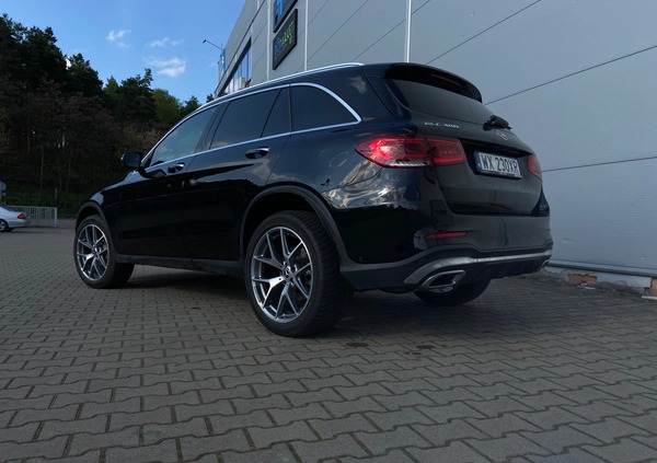 Mercedes-Benz GLC cena 214900 przebieg: 47430, rok produkcji 2020 z Warszawa małe 56